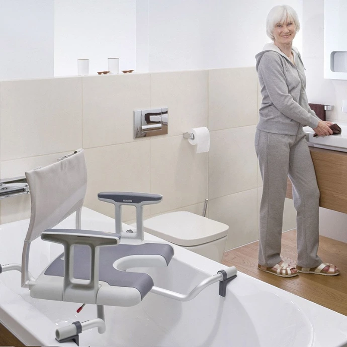 siège de bain pivotant